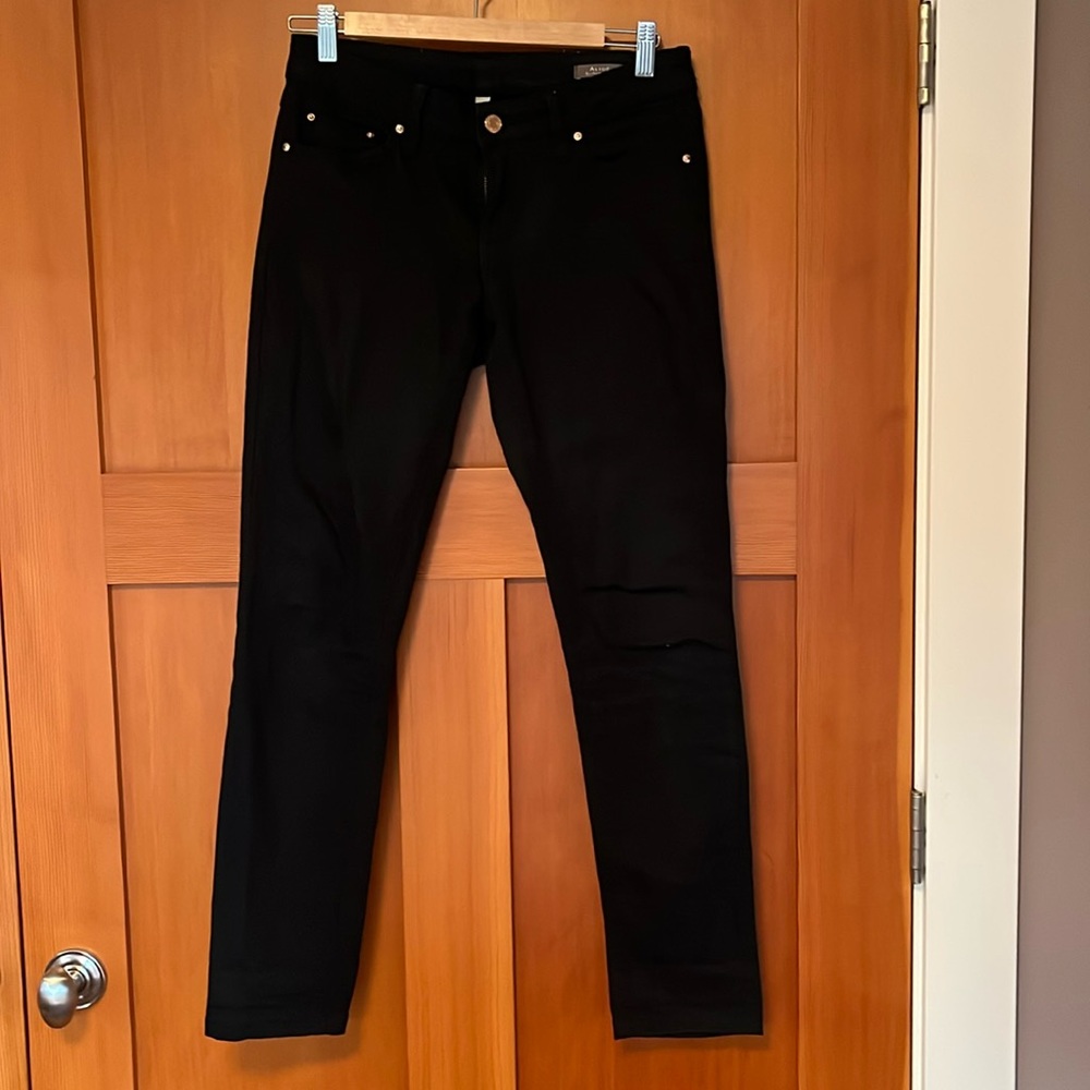 MNG by Mango Black Mid Rise Skinny Jeans
